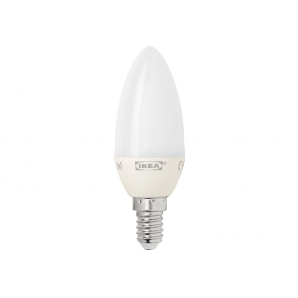 Светодиодная лампа IKEA RYET LED 200 lm 3 W свечка